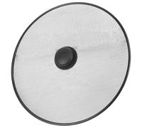 SAFIGLE Pan Grease Splatter Guard Stainless Steel Square Fine Mesh Splash Screen with Comfortable Handle for Cooking on Stove Top for Home and Restaurant