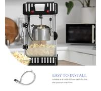 SAFIGLE Popcorn Popper Power Cord Replacement for 8oz Kettle 3-pin Heat Resistant Wire Harness for Commercial and Home Popcorn Machines