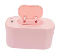 SAFIGLE Portable Baby Wipe Warmer with Heating Design and Energy Saving Function, Pink Wipes Dispenser Made of Sturdy Pp and Abs, for Newborn Essentials and Travel Use
