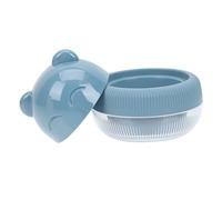 SAFIGLE Portable Cartoon Bear Makeup Sponge Holder Beauty Makeup Egg Case Sponge Container for Women Face Blender