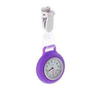 SAFIGLE Portable Clip Watch Multi-Function Clip Watch Practical Silicone Convenient Hanging Light Weight Nurse Accessory for Work in The Hospital Simple Shape Detail Decoration