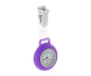 SAFIGLE Portable Clip Watch Multi-Function Clip Watch Practical Silicone Convenient Hanging Light Weight Nurse Accessory for Work in The Hospital Simple Shape Detail Decoration