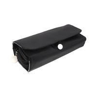 SAFIGLE Portable Makeup Tool Bag Chic Organizer for Brushes for Travel for Makeup Artists Multi Functional Pouch Classic Black