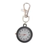 SAFIGLE Portable Pocket Watch Hanging Hook Stylish Stainless Steel with Glass Decorative Effect Easy Installation for Busy Occasions People Who Work 7.00X3.00X0.50Cm