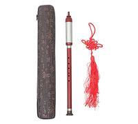 SAFIGLE Portable Resin Bawu Wind Instrument Set with Storage Box, Lightweight and Traditional Design, for Ensemble and Accompaniment Dance, in Assorted Colours
