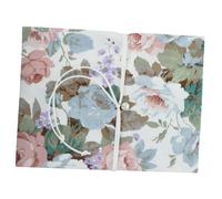 SAFIGLE Portable Rose Fabric Book Cover Protective Sleeve for Students School Stationery Home Office Decor