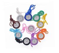 SAFIGLE Portable Silicone Nurse Watch Brooch, Hanging Watch with Zinc Alloy Case, Fits, for Nurses and Professionals in Offices or Schools
