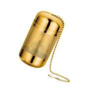 SAFIGLE Portable Small Stainless Steel Seasoning Infuser with Fine Mesh Filter Food Grade Tea Strainer for Kitchen and Cooking Convenient Reusable Spice Filter for Soups and Stews