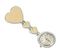 SAFIGLE Professional Nurse Pocket Watch with Love-Shaped Design and Wear-Resistant Quartz Material, Waterproof and Luminous for Practical Nursing Use