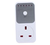 SAFIGLE Programmable Plug Timer with 1-10 Hour Mechanical Countdown for Indoor Use, Compatible with Kitchen Appliances and Fans, Made of Sturdy Abs Material to Prevent Overcharging