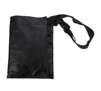 SAFIGLE PU Makeup Brush Storage Bag Waist Belt for Professional Makeup Artists Portable Cosmetic Organizer with Capacity for Brushes Stylish Tool Pouch for Travel and Daily Use