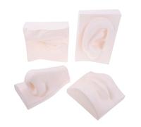 SAFIGLE PVC Sketch Art Model Sense Organs for Painting and Drawing Soft Plastic Sculpture Kit with Vivid Ear Nose Eye Mouth Design School Teaching and Graffiti Reference Tool