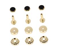 SAFIGLE Quality Gold Trumpet Button Buckle Piston Button Snaps Press Covers Trumpet Musical Instrument Accessories Easy to Use