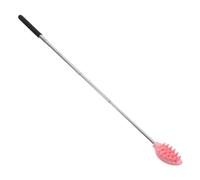 SAFIGLE Retractable Back Scratcher Tool for Adults - Portable Extendable Massager Stainless Steel Claw - for Back Itching Relief - Pink Color
