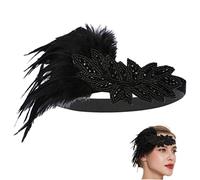 SAFIGLE Retro Flapper Hair Band for Women Elegant Party Headwear for Weddings and Events Comfortable and Stylish Design for Photo Shoots and Celebrations