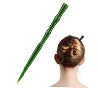 SAFIGLE Retro Jade Hair Stick Vintage Chinese Hairpin for Elegant Hairstyles Lightweight and Easy to Use Hair Accessory for Traditional and Modern Looks for Bun Styles