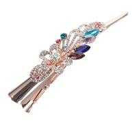 SAFIGLE Retro Rhinestone Duckbill Hair Clip Vintage Alligator Claw Clip for Women Non Slip Design for Thick Thin Hair for DIY Styling and Salon Use