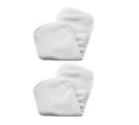 SAFIGLE Reusable Adult Pads for Incontinence, Breathable Washable Diaper Sheets for Elderly, Large Size 19x62cm, 2pcs Reusable for Overnight Protection