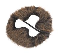 SAFIGLE Reusable Monkey Mask with Brown Simulated Beard and Mustache, Made of Cloth, Featuring a Fun and Whimsical Design for Holiday Events and Parties, for Adult Costume Beards