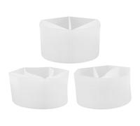 SAFIGLE Reusable Silicone Split Cups Minimizing Mess and Precise Control of Paint or Resin Separation for Paint Pouring 3pcs with Ergonomic Design for Studio and Outdoors Use