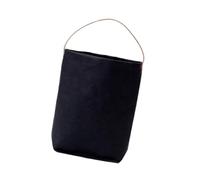 SAFIGLE Reusable Wine Bag Washable Paper Double Wine Packaging Pouch with Handle and for Special Occasions and Celebrations Black