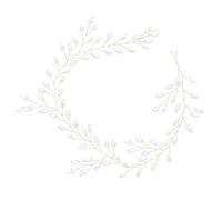 SAFIGLE Rhinestone Wedding Hair Vine Headband Elegant Soft Chain Hair Accessories for Brides Durable Design for Special Occasions for Weddings Proms and Celebrations