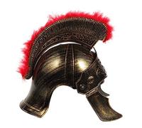 SAFIGLE Roman Soldier Helmet with for Adults Lightweight Ancient Costume Accessory Comfortable Fit for Cosplay Parties Halloween Carnivals and Stage Events