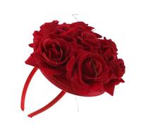 SAFIGLE Roses Floral Headband Girls Women Headdress Holiday Party Headband for Boys and Girls