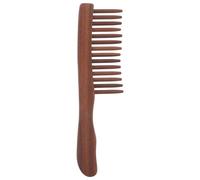 SAFIGLE Sandalwood Massage Comb: Wide Tooth Wood Hair Comb - Scalp Massager Tool - Wooden Hair Massager Unique Gift for Women & Men
