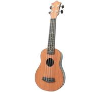 SAFIGLE Sapele Wood Ukulele for Beginners Soprano Concert Four-string Instrument Smooth Finish Safe for Adults Learning Music Practice