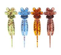 SAFIGLE Secure Low Bun Clips Comfortable Lightweight Hair Styling Tools Vintage Chignon Hairpins Hair Ornaments for Women for Women Hanfu Decorative Chignon Accessories