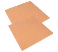 SAFIGLE Self-Adhesive Cork Board Memo Board 2Pcs 30X20Cm Sticky Backing for Photo Display and Message Posting Home Office
