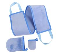 SAFIGLE Self Tanning Mitt Applicator with Handles Back Lotion Applicator for Easy Application Includes Tanning Finger Gloves for Reaching Difficult Areas for Men and Women