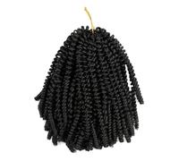 SAFIGLE Short Braid Wig Dreadlocks Wig Natural-Looking Low-Temperature Flame-Retardant for Women Stylish Fashion Accessory for Parties and Special Occasions