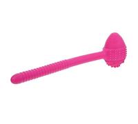 SAFIGLE Silicone Body Massage Hammer with Long Handle for Acupoint Tapping Portable Meridian Massage Tool to Pressure and Enhance Circulation Random Color