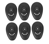 SAFIGLE Silicone Ear Protection Hair Dye Ear Protectors 3 Pairs Lightweight Comfortable Reusable Earmuffs for Hair Coloring at Home Or Salon Use