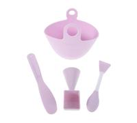 SAFIGLE Silicone Face Mask Mixing Bowls DIY Facial Skincare Kit for Women Portable Lightweight Cosmetic Mixing Tools for Effortless Spill Mask Preparation and Easy Cleaning