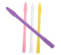 SAFIGLE Silicone Face Mask Mixing Sticks 4pcs 10cm Reusable Cosmetic Stirring Rods for Diy Skincare Makeup Stirrer Tools for Home Facial Mask Application