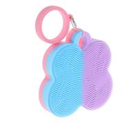 SAFIGLE Silicone Face Scrubber for Deep Cleansing Manual Exfoliator Brush in Lavender 1 Piece for Removing Blackheads and Pore Cleansing Facial Care Tool for Women