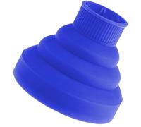 SAFIGLE Silicone Hair Dryer Diffuser Cover Universal Blow Dryer Attachment Blue Foldable Blow Cover for Curly Hair
