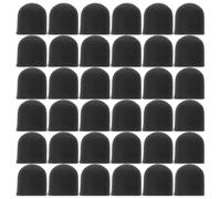 SAFIGLE Silicone Stylus Pen Tips Replacement round Shape Accurate Touch Experience Black 50pcs and Sturdy and Not Easy to Break for Touch Screens for Tablet and Phone Stylus