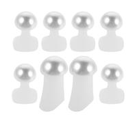 SAFIGLE Silicone Toe Separators Five-hole Gel Toe Spreaders 3 Sets for Pedicure Nail Art Foot Care Correctors Reusable Nail Separators for Women and Men