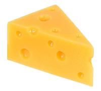 SAFIGLE Simulation Cheese Model Artificial Cheese Fake Food Kitchen Toy Artificial Bread Model Realistic Cheese Photography Prop Kitchen Decoration