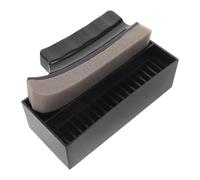 SAFIGLE Sink Beard Hair Cleaner Sponge for Men, Compact Plastic and Sponge Brush Supporting Longterm Hygiene and Quick Rinse, for Bathrooms on Trips