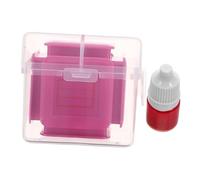 SAFIGLE Six-Sided Self-Inking Teacher Stamp for Classroom Use Preschool and Elementary Writing Practice Tool with Pinyin and English Portable Education Stamper for Structured Learning and