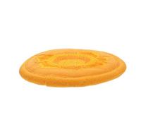 SAFIGLE Small Sound Bowl Mat Delicate Buddhist Cushion for Meditation Orange Color Prevents Bowl Movement Beautiful Craft Decoration for Home and Office