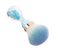 SAFIGLE Soft Head Cleaning Brush for Nail Art Dust Removal Fluffy Hair Brush for Barber for Makeup and Blush