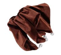 SAFIGLE Sophisticated Square Velvet Hair Ties Women's Ponytail Holders Hair Updo Accessories for Low Ponytails