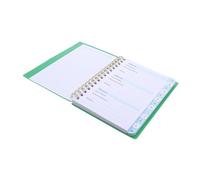 SAFIGLE Spiral Password Book with Alphabetical Tabs for Seniors Compact Portable Internet Password Keeper Notebook with Robust Binding and Versatile Layout for Website Logins and Address