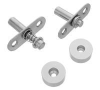 SAFIGLE Spring Loaded Pivot Hinge for Folding Screens 2 Sets Adjustable Heavy Duty Rotating Door Hardware for Decorative Partitions and Home Interiors